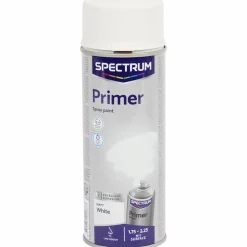 Spectrum primer spuitverf mat wit
