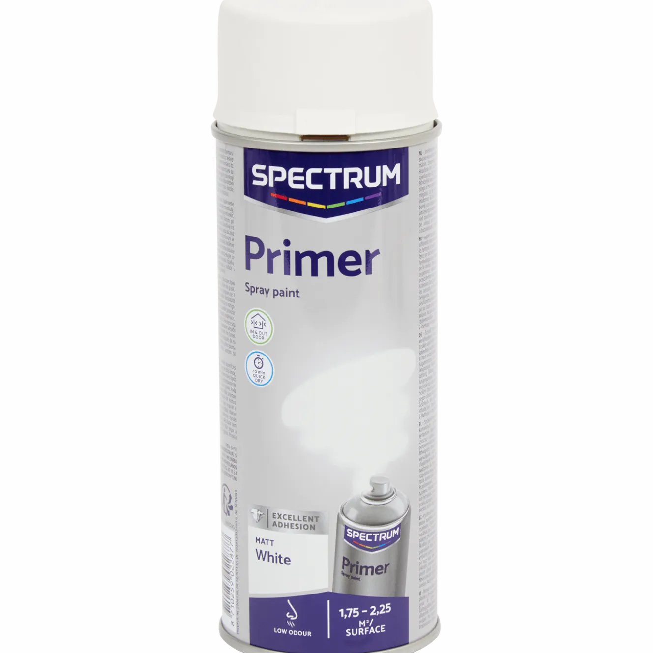 Spectrum primer spuitverf mat wit