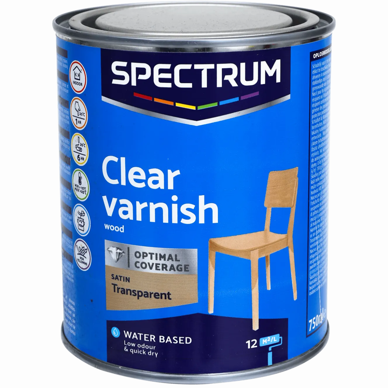 Spectrum zijdeglans multivernis transparant