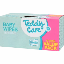 Teddy Care voordeelverpakking babydoekjes Sensitive