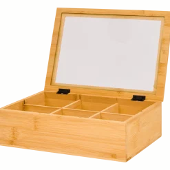 Theebox met tekst