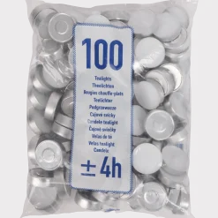 Theelichten wit