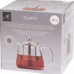 Theepot met filter