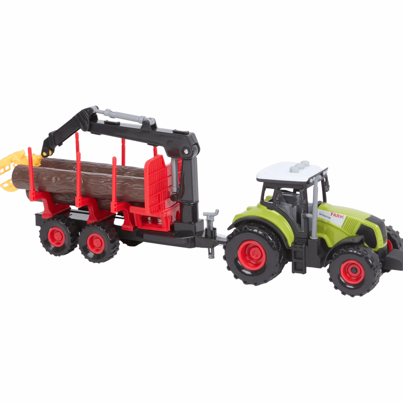 Tractor met trailer