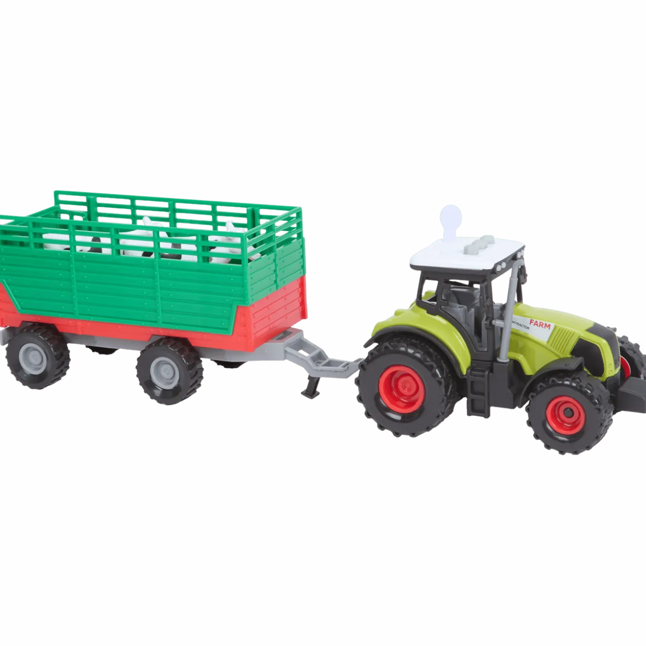 Tractor met trailer