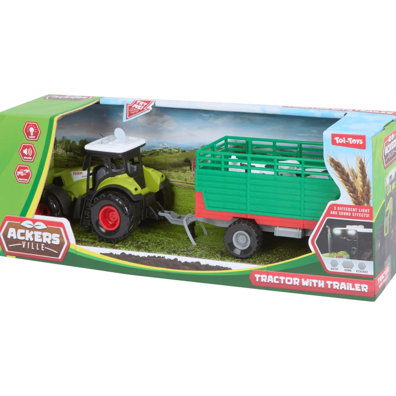 Tractor met trailer