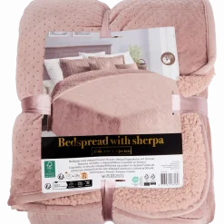 Velvet bedsprei