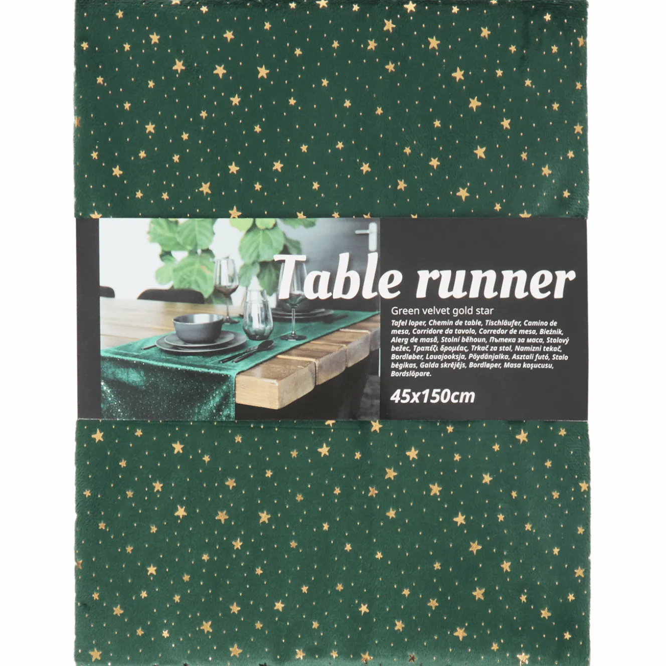 Velvet tafelloper