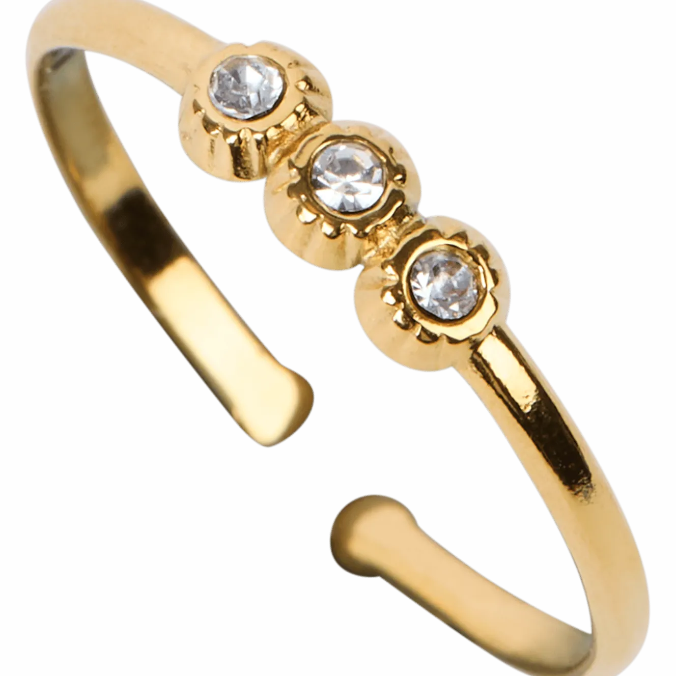 Vergulde ring