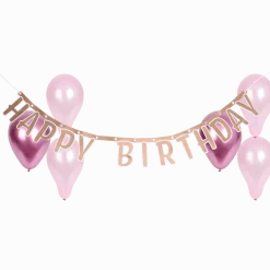 Verjaardagsslinger en -ballonnen