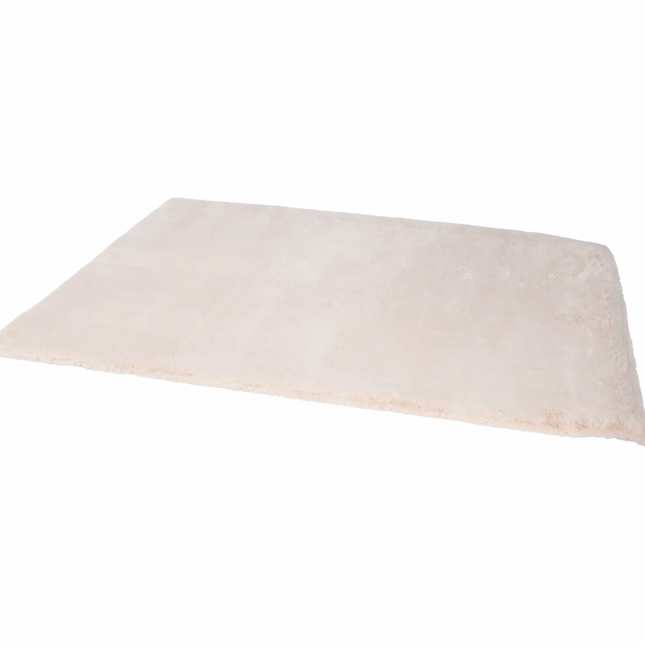 Vloerkleed van imitatiebont