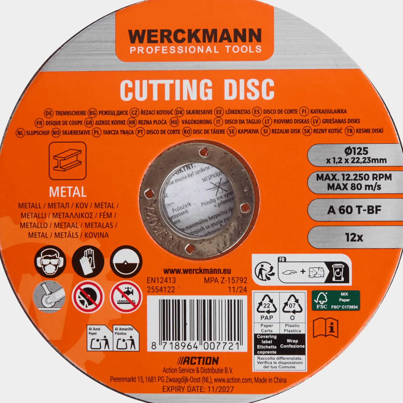 Werckmann doorslijpschijven