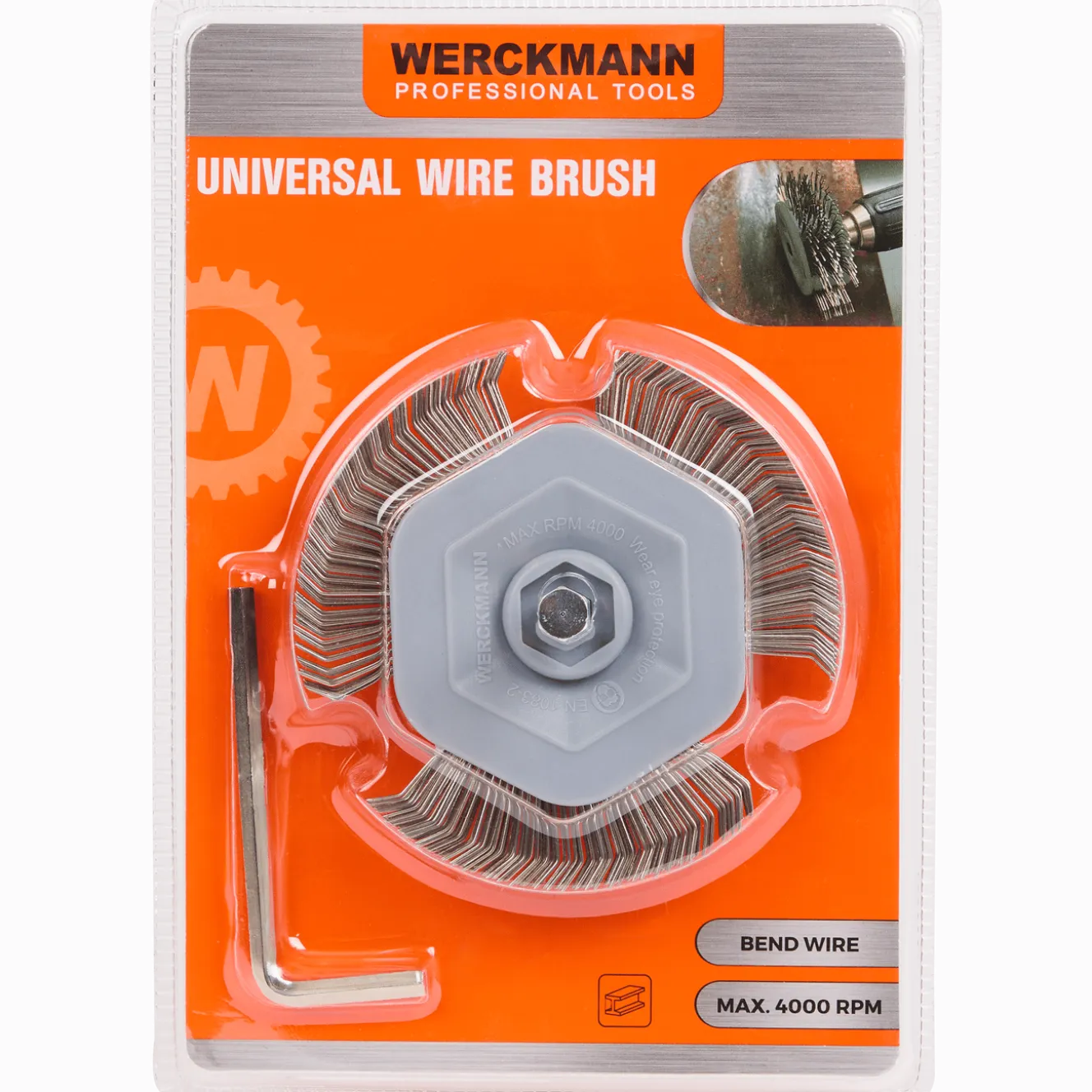 Werckmann universele draadborstel
