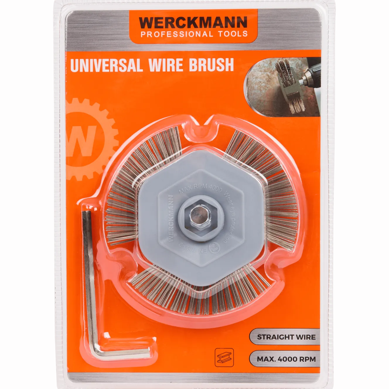 Werckmann universele draadborstel