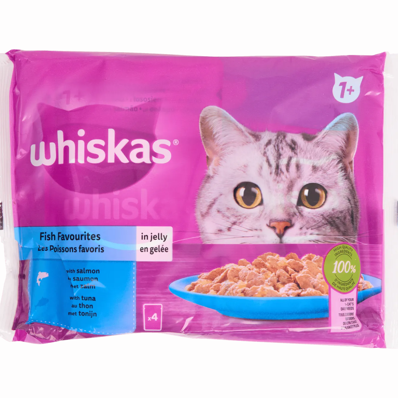 Whiskas maaltijdzakjes Zalm & Tonijn